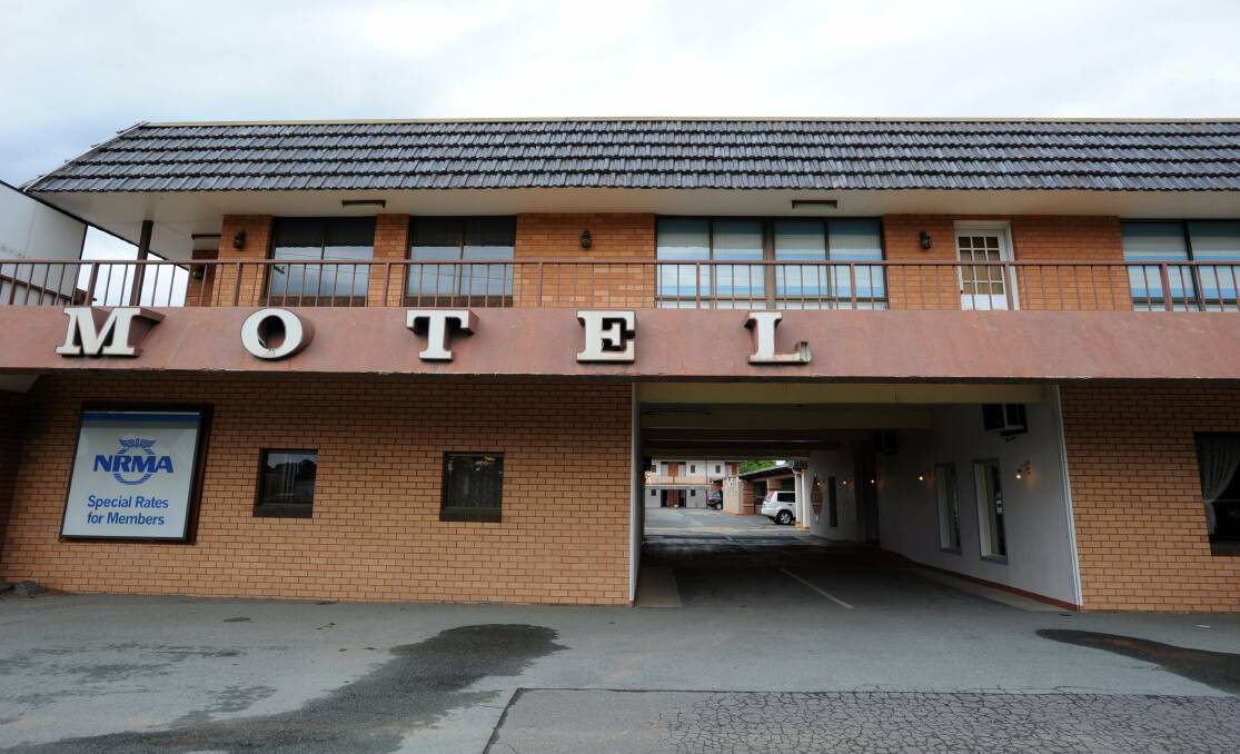 The Lyneham Motor Inn, where the alleged assault is said to have taken place. File picture 