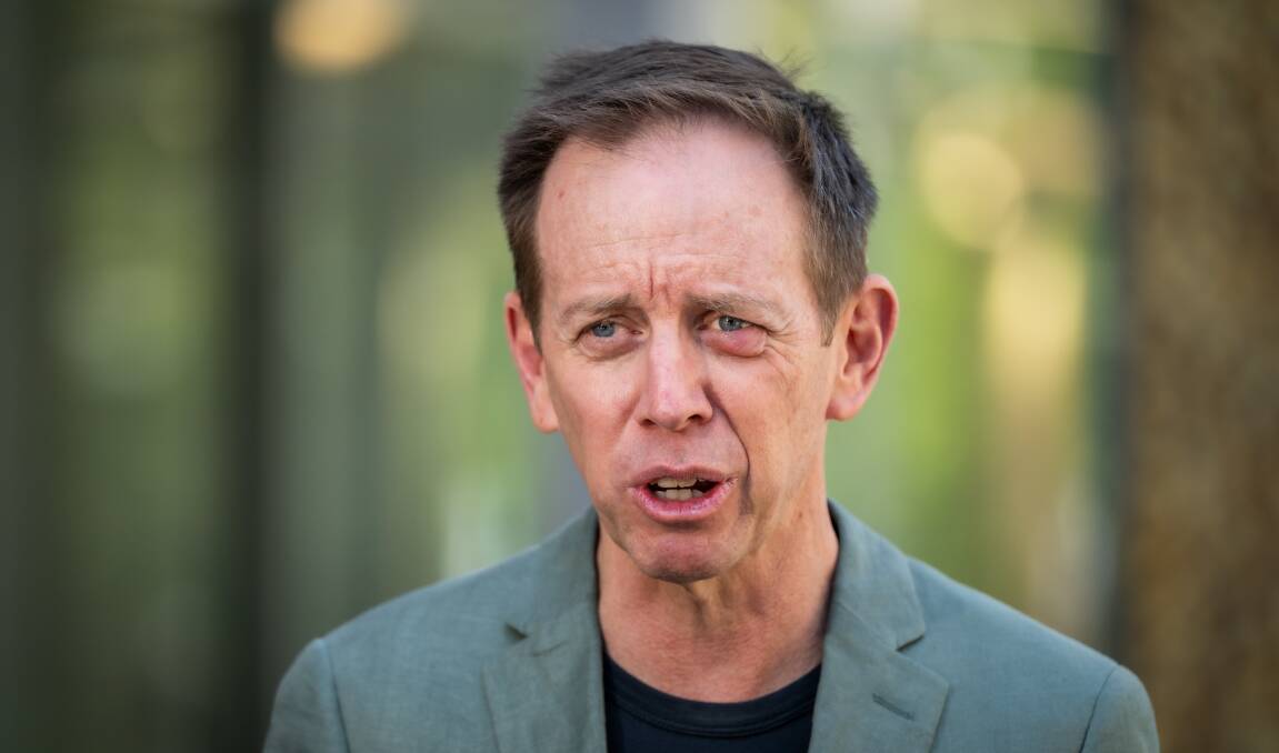 The petition received early support from Attorney-General Shane Rattenbury. Picture by Karleen Minney