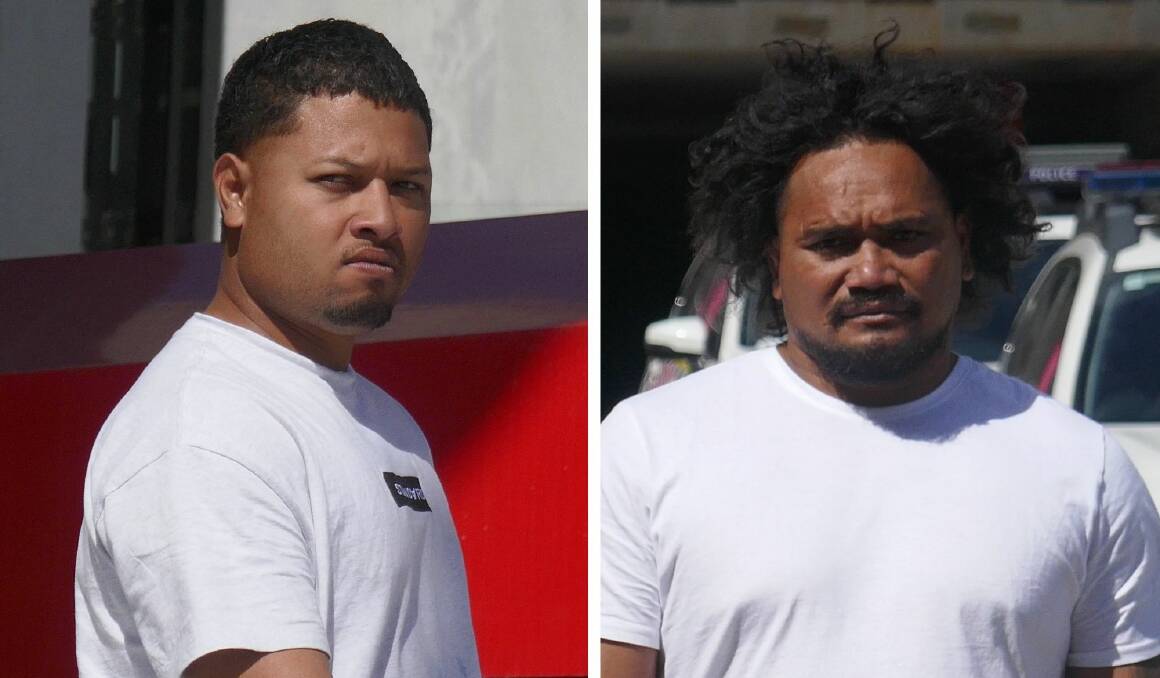 Seti Moala and Paula Kata leave court last week. Pictures by Toby Vue 