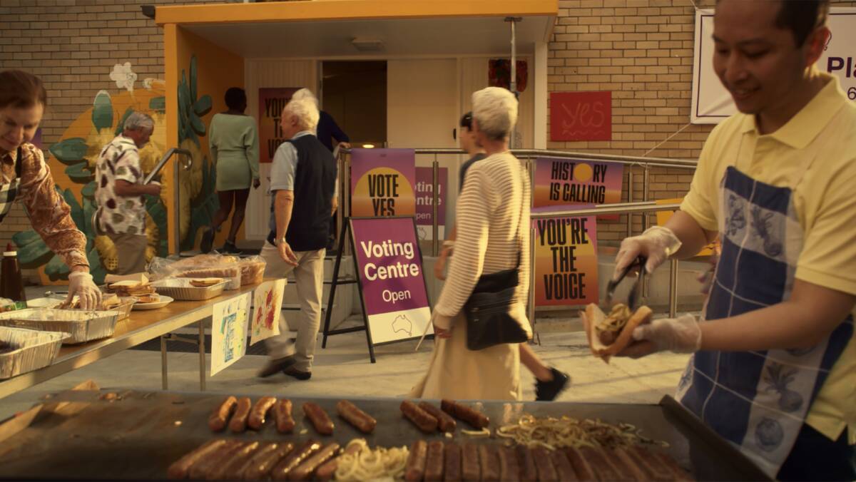 Screenshot from the Uluru Dialogue 'You're the Voice' advertisement. (AAP Image/Supplied by Uluru Dialogue)