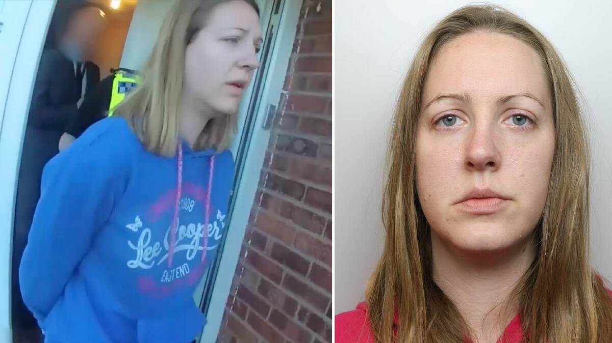 Former neonatal nurse given a whole-life prison sentence for killing 7 babies and trying to kill 6 others at UK hospital. Pictures by Cheshire Constabulary, UK.