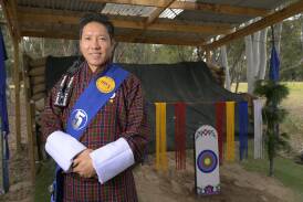 Passang, president of the Australia Bhutanese Association in Canberra. Picture by Keegan Carroll