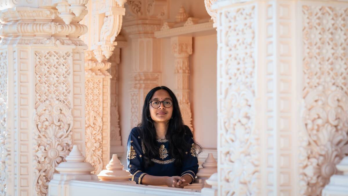 Take a step inside the ACT's newest Hindu temple