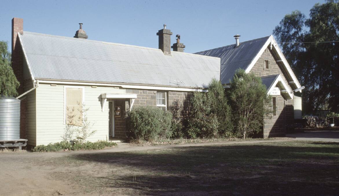 Baringhup state school in 1986. Picture via State Library of Victoria