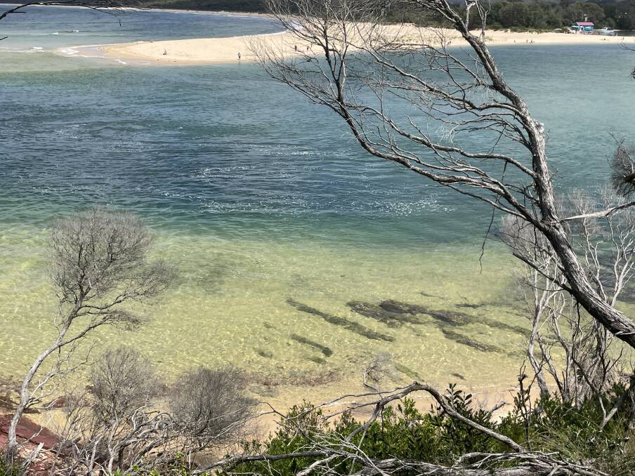 Just north of Bar Beach in Merimbula near where the drowning occurred. Picture by Sam Armes. 
