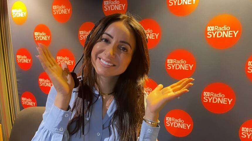 Antoinette Lattouf announcing she would fill-in for Sarah MacDonald as a presenter with ABC Radio Sydney. Picture via Antoinette Lattouf Instagram