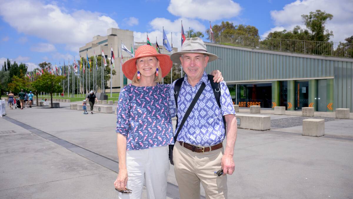 Mhairi and Peter Fraser from Goulburn are hoping for more ambitious climate action this year. Picture by Sitthixay Ditthavong