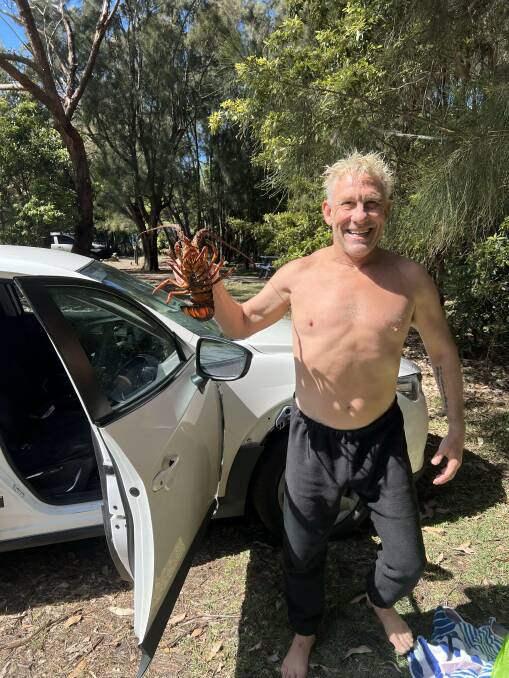 The remote aspect of Mr Gorman's work allows him to pursue his coastal hobbies while working from his office in South Coast NSW. Picture Supplied