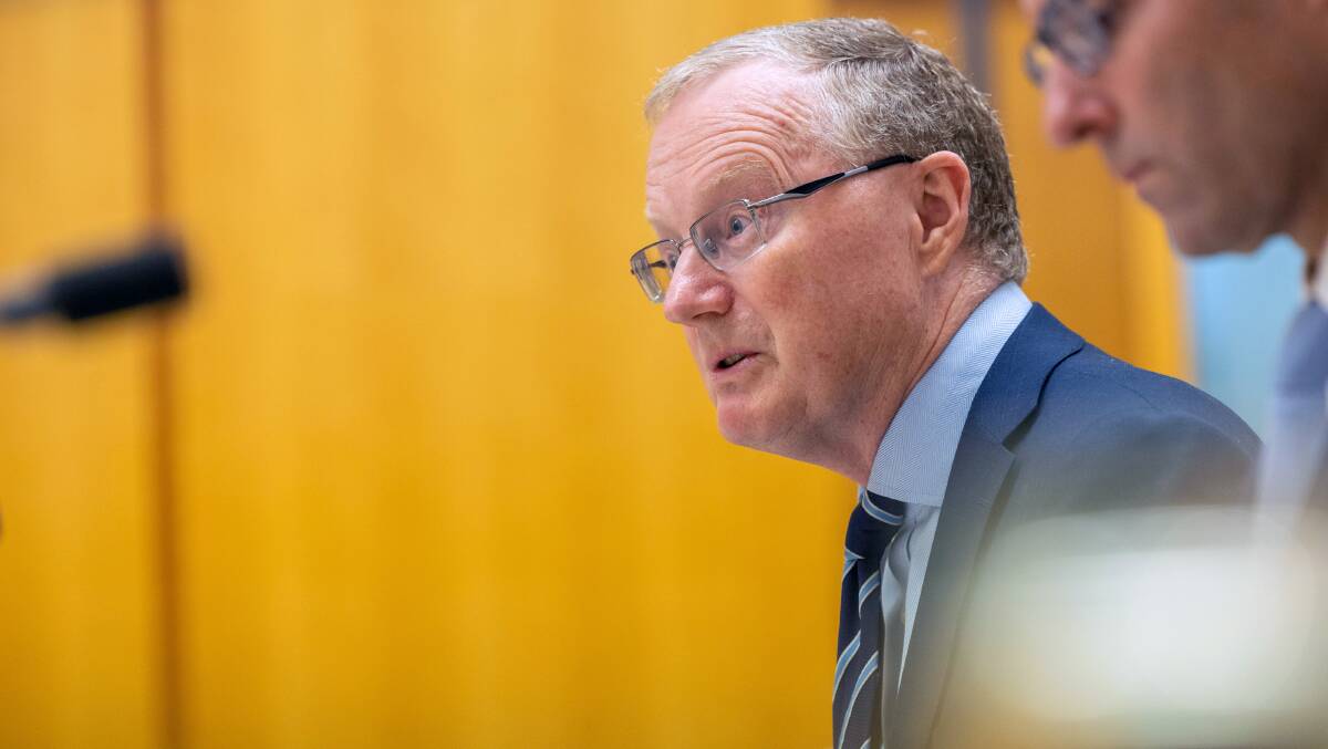 Reserve Bank governor Philip Lowe warned Senate estimates last week about the risk of rising unit labour costs. Picture by Gary Ramage