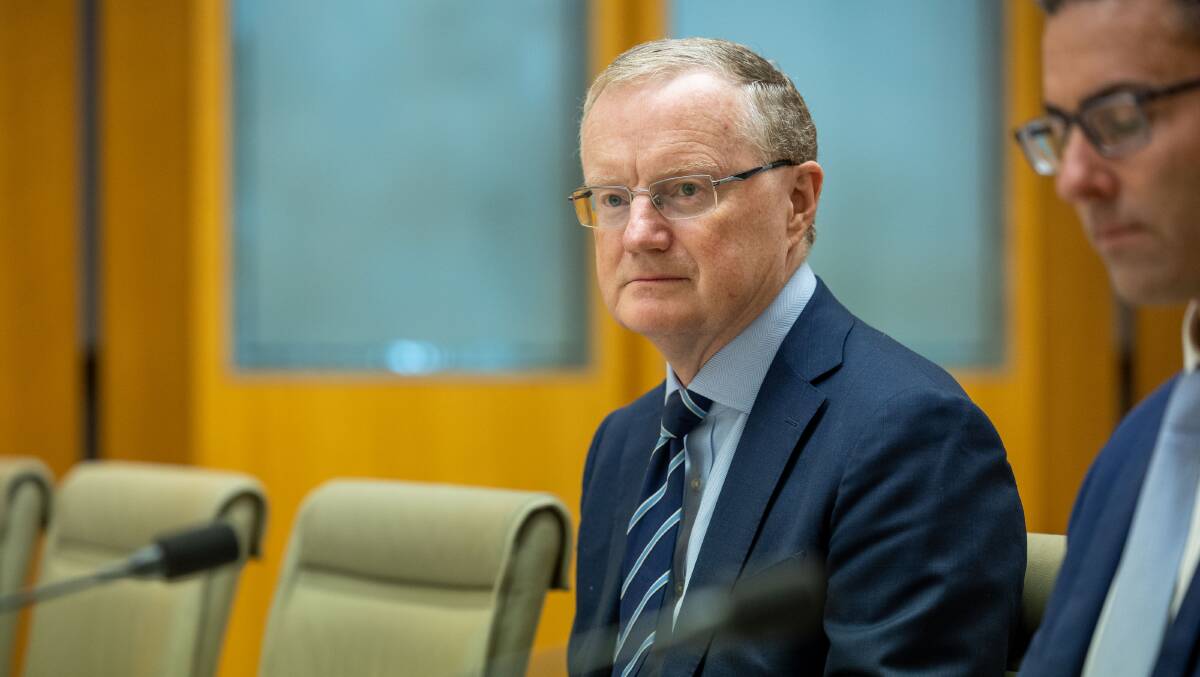 Reserve Bank governor Philip Lowe warns "some further" rate hikes may be necessary. Picture by Gary Ramage