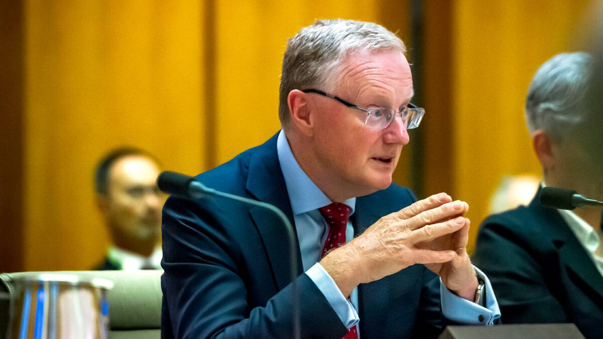 RBA governor Philip Lowe appeared before the Standing Committee on Economics on Friday. Picture by Elesa Kurtz