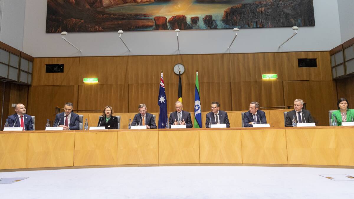 There have been leadership changes in New South Wales, Victoria and Western Australia since National Cabinet met in Canberra in mid-2022 . Picture: Keegan Carroll