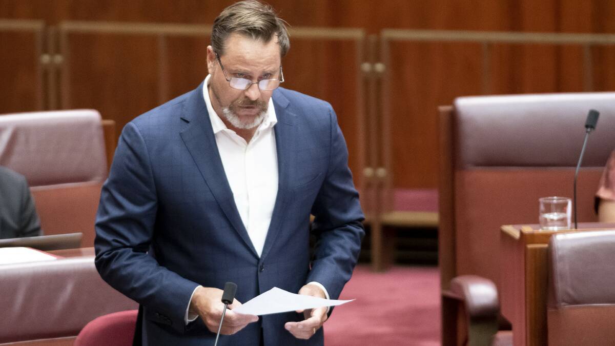 Greens Senator Peter Whish-Wilson has ordered government documents around PEP-11 offshore gas exploration. Picture by Sitthixay Ditthavong 