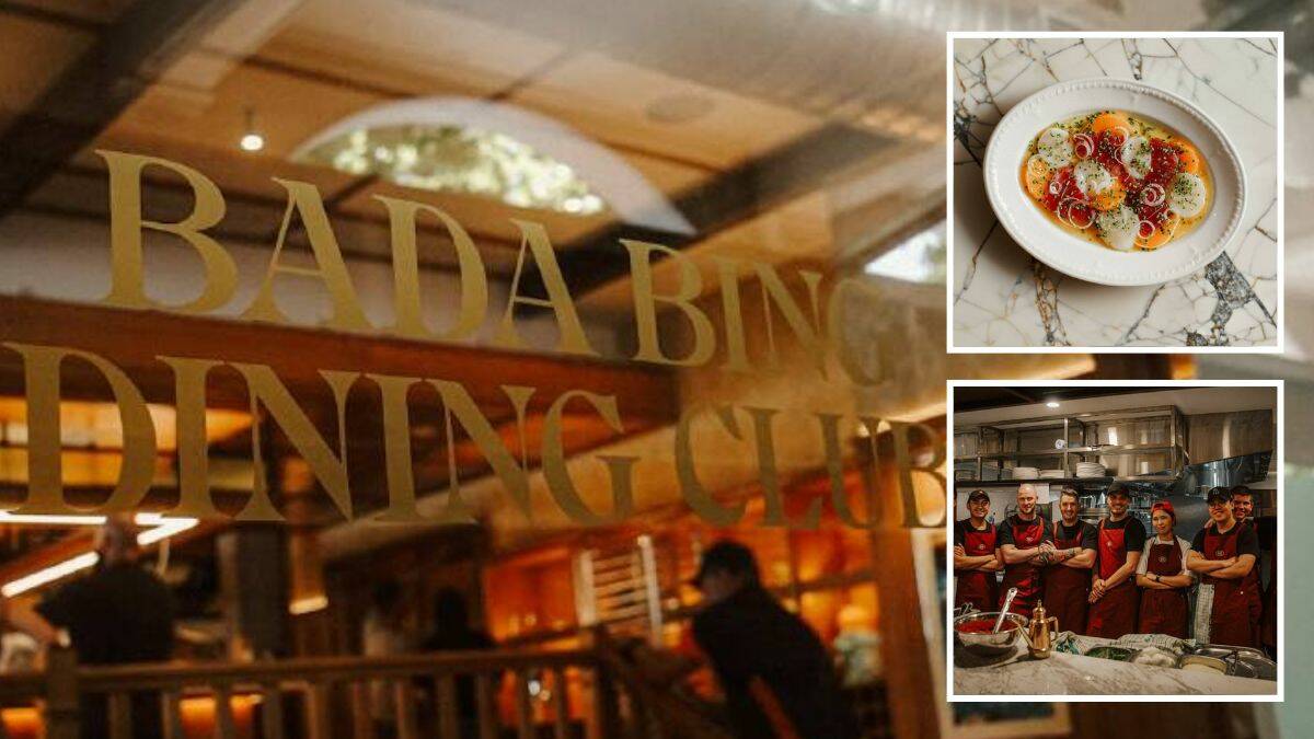 Bada Bing Dining Club is part of the new Alinga Street precinct. Pictures supplied