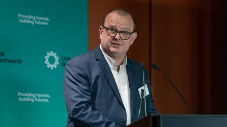 Andrew McAnulty, CEO of community housing provider Link Wentworth. Picture supplied by Link Wentworth