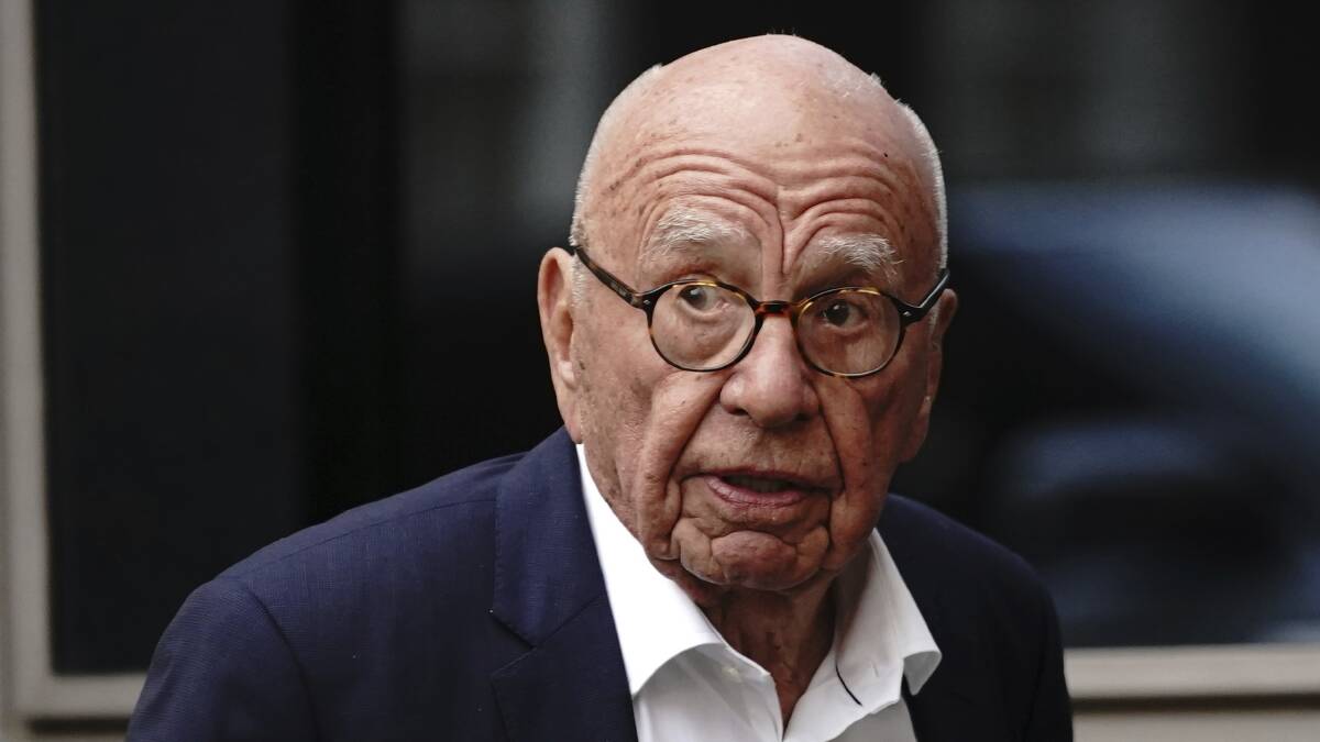 Rupert Murdoch is engaged for a sixth time. Picture by Victoria Jones/PA via AP