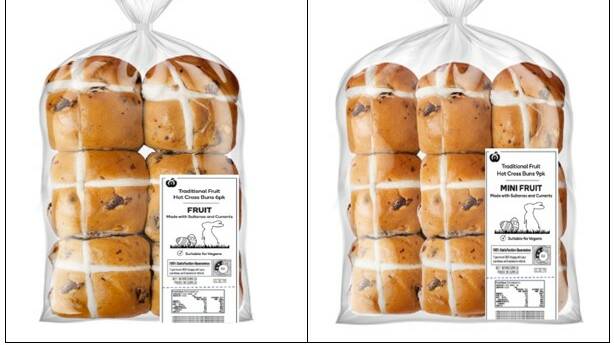 The varieties of Woolworths hot cross buns being recalled have a best before date of April 5, 2023.