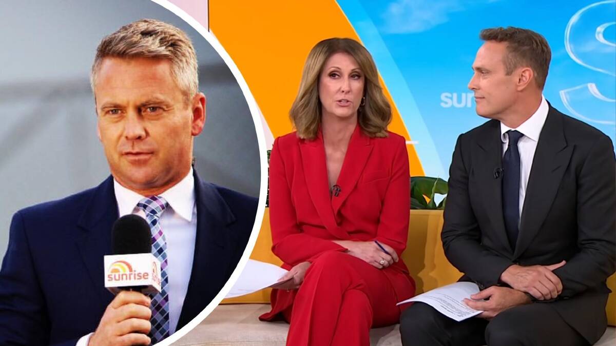 Sunrise hosts Nat Barr and Matt Shirvington pay tribute to former colleague Nathan Templeton. Pictures by Instagram/nathantemp7 and Facebook/sunrise