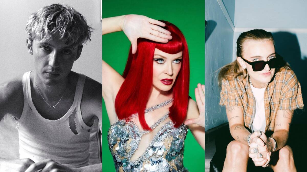 Troye Sivan, Kylie Minogue and G Flip all feature among the 2023 ARIA Award winners. Pictures by Stuart Winecoff, Erik Melvin and @gflip on Instagram