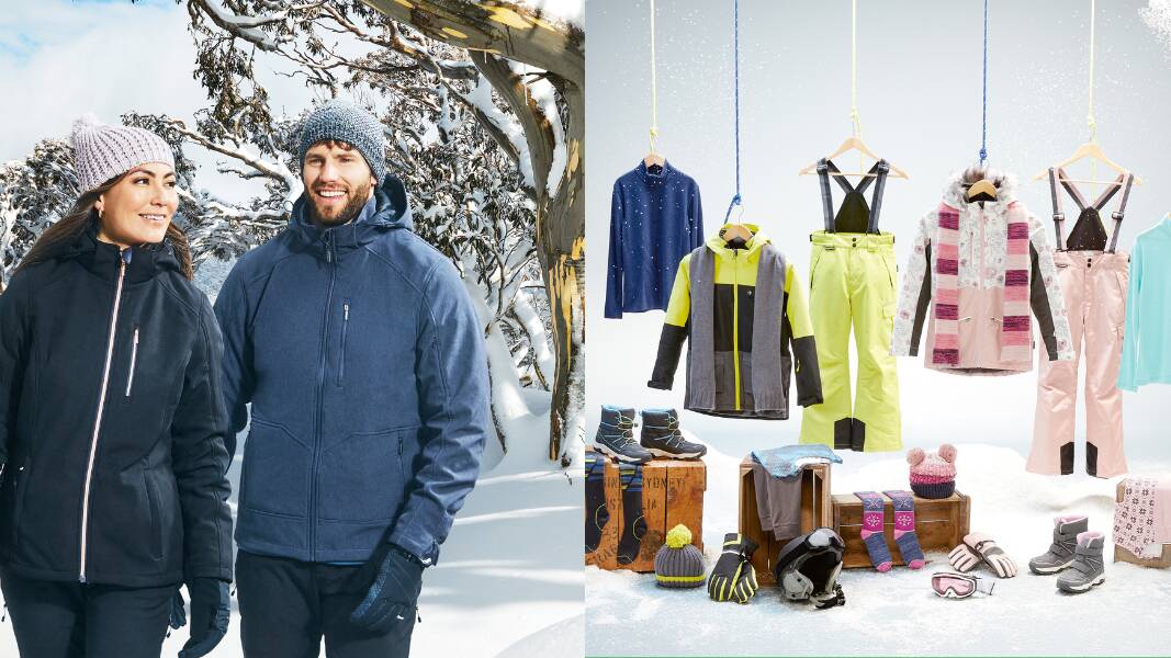 ALDI's snow gear sale is back for 2023. Pictures by ALDI
