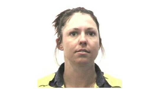 Felicity Loiterton is wanted by police for allegedly driving at a police officer. Picture supplied