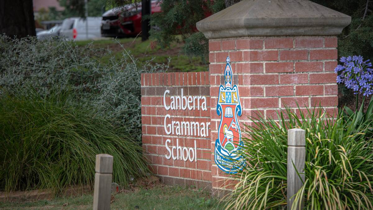 A development application for a permanent car park for Canberra Grammar School has been rejected. Picture by Karleen Minney