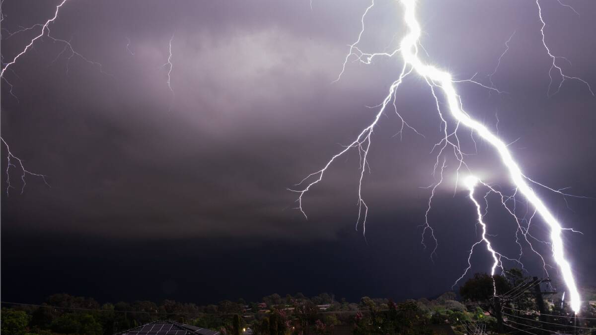 ACT storm causes leaking roofs and lightning show | The Canberra Times ...