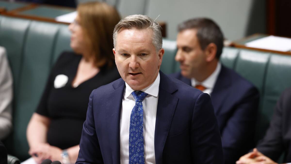 Minister for Climate Change Chris Bowen. Picture by Keegan Carroll 