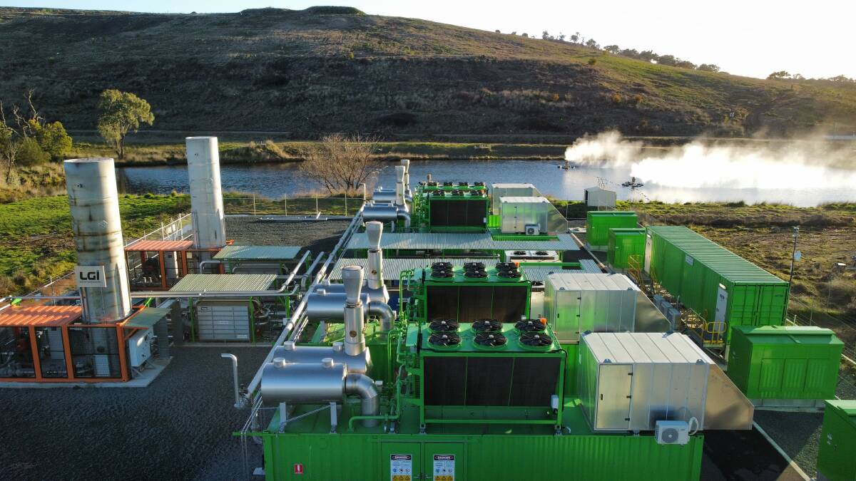 Existing landfill gas capture operations. Picture supplied