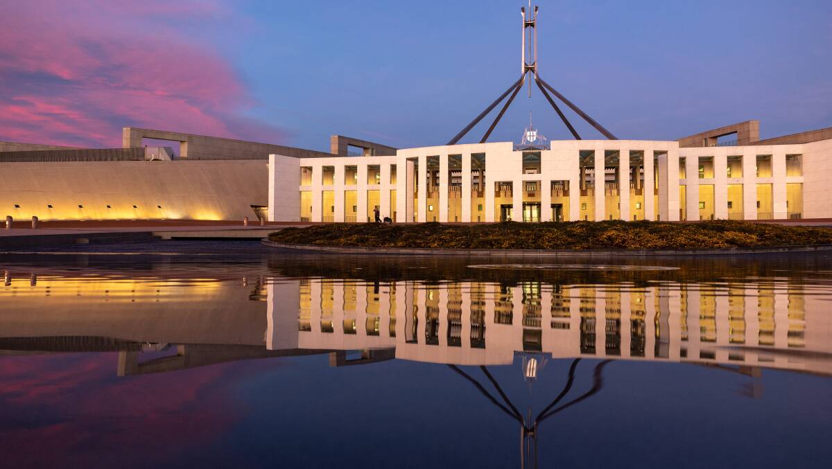 Parliament House in Canberra. Picture by Gary Ramage