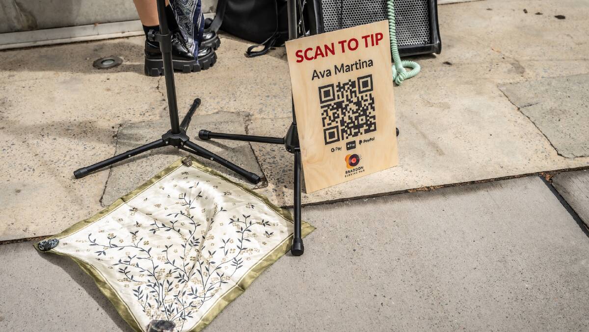 QR codes will aid payments. Picture by Karleen Minney