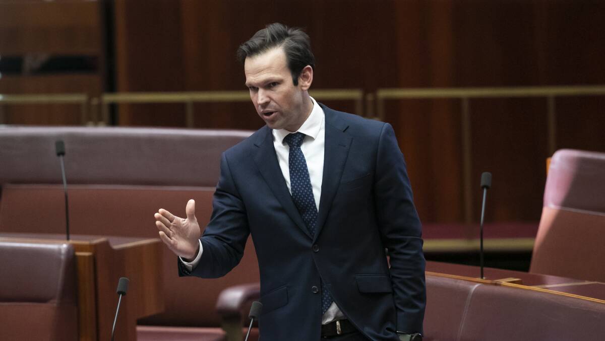 The Senate has voted down Matt Canavan's bill to force an inquiry into the Calvary Hospital takeover. Picture by Keegan Carroll