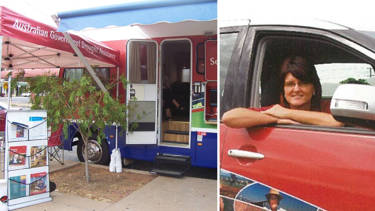 Ms Lees and her team had two weeks to get a mobile office on the road. Pictures supplied