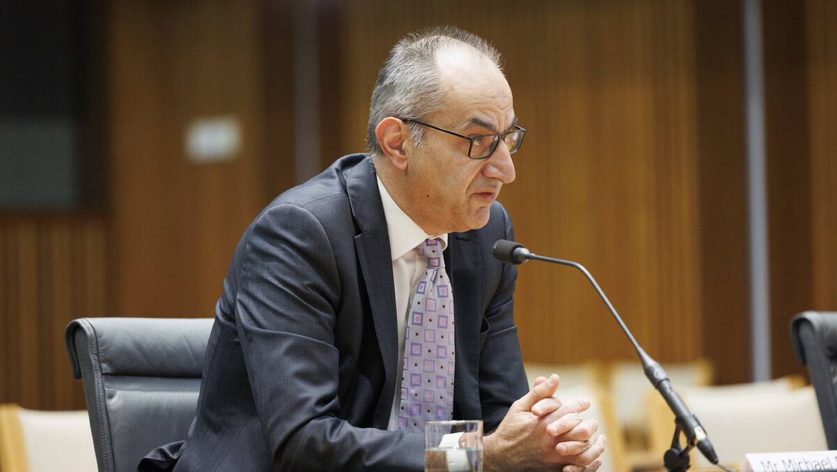 The government sacked Michael Pezzullo as Home Affairs secretary on Monday. Picture by Keegan Carroll