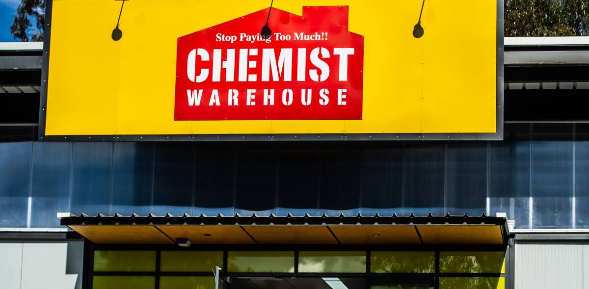 Chemist Warehouse to merge with Sigma Healthcare., The Canberra Times