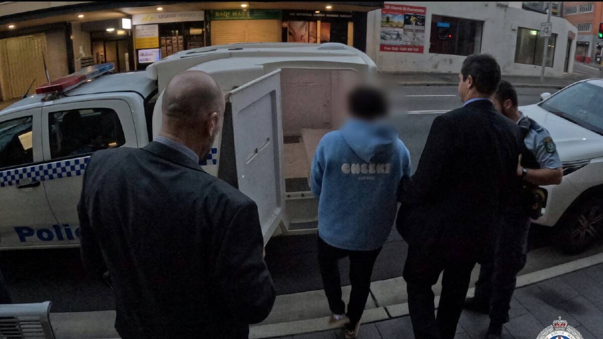 The men were attached to Sydney football club Macarthur FC. Picture: NSW Police