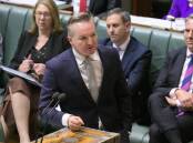 Climate Change and Energy Minister Chris Bowen said there was no reason why Australia should not join the growing list of countries to make solar panels at home. Picture by Keegan Carroll