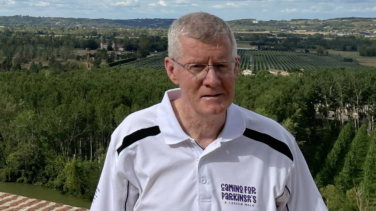 In 2023, Jeff Smart completed the Camino pilgrimage for Parkinson's by walking 1,070km over 46 days. Picture supplied