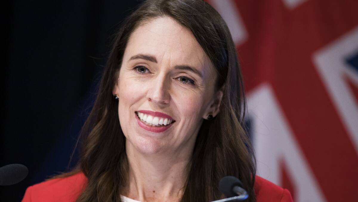 Former New Zealand prime minister Jacinda Ardern is also writing a book about leadership. Picture by Getty Images 