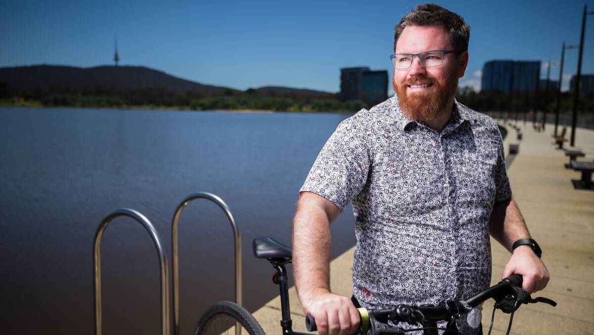 Simon Copland is the new executive director of Pedal Power. Picture by Sitthixay Ditthavong