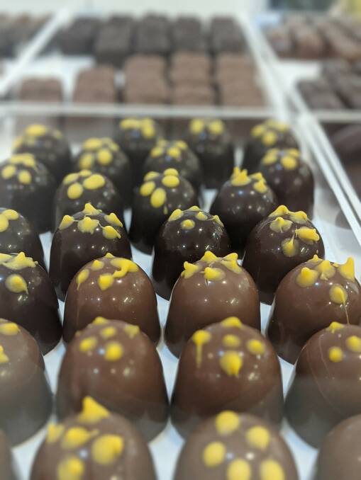 Some of Robyn's delicious chocolates. Picture: Megan Doherty