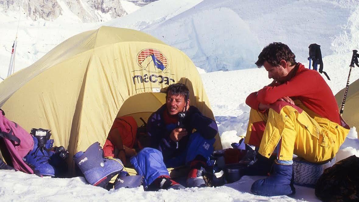 Zac Zaharias conquered Mount Everest on this third attempt, in 2010. Picture: Supplied