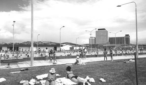 Phillip swimming pool opened in 1971. It's all about space, sunshine and being outside. Picture supplied