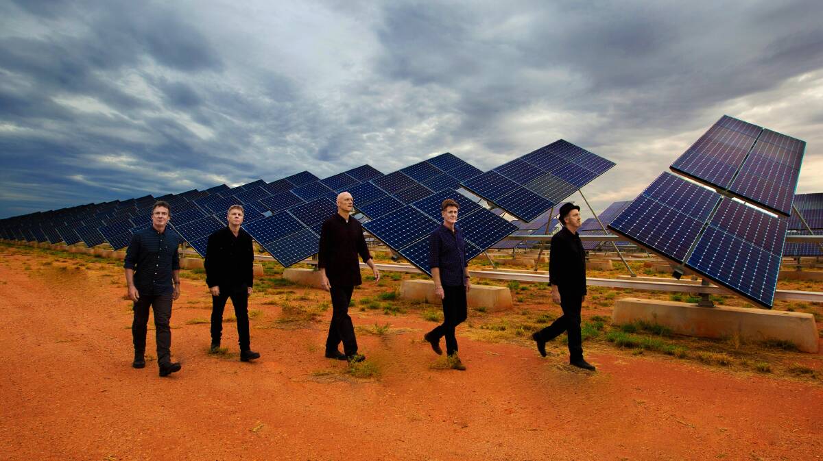 Midnight Oil are maintaining the rage against the "existential threat posed by the climate crisis". Picture: Oliver Eclipse