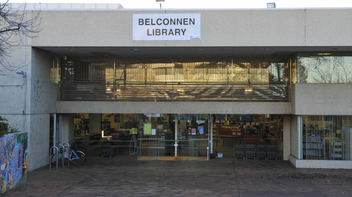 Belconnen, Gungahlin and Tuggeranong libraries are opening. Picture: Melissa Adams