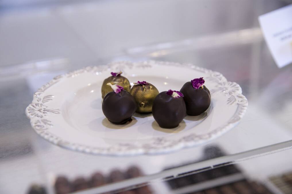 Some of the new range of chocolates. Picture: Keegan Carroll