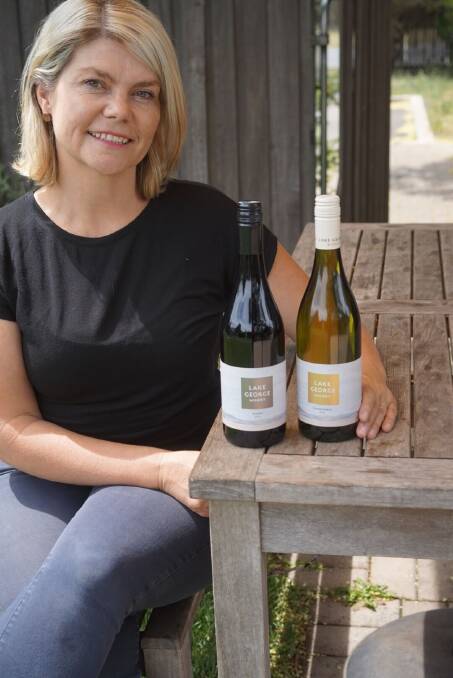 Lake George Winery owner Sarah McDougall. Picture: Supplied