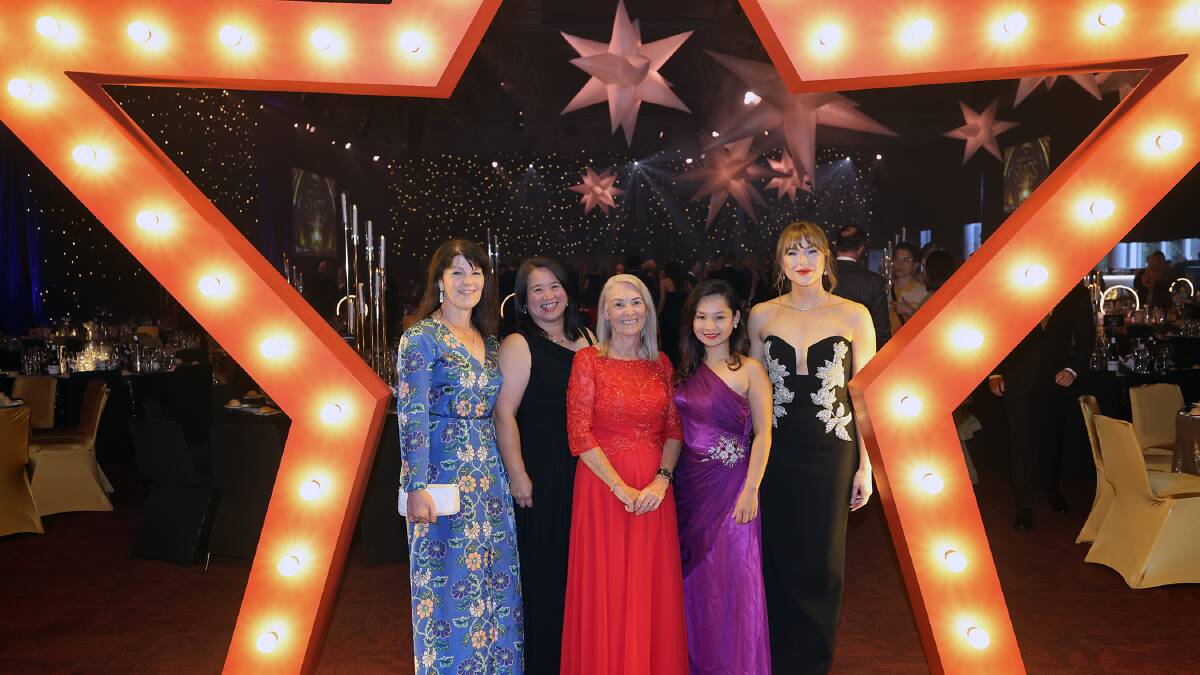 Ronald McDonald House Canberra staff at the ball. Picture supplied 