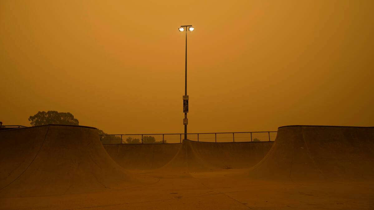 A deserted skate park last summer. Picture: Supplied