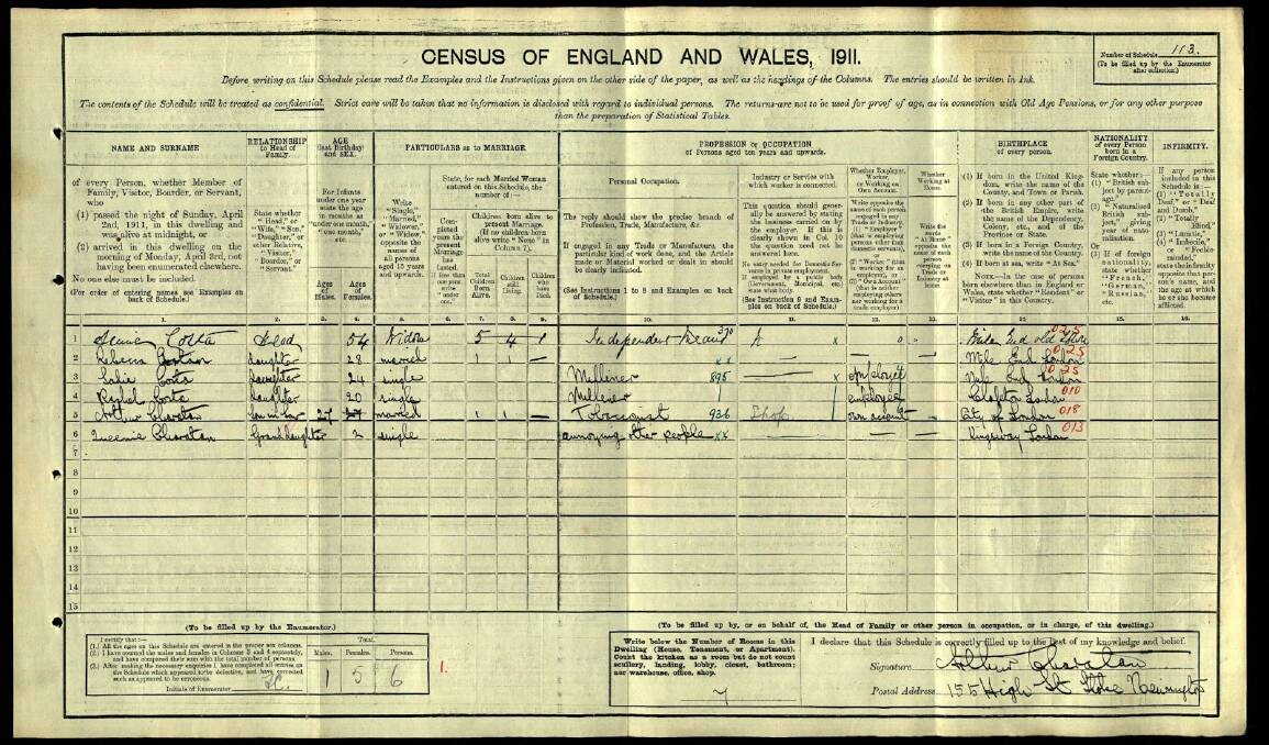 In this Census, a two-year-old's occupation was put as "annoying other people". Picture: Supplied